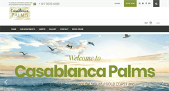 Desktop Screenshot of casablancapalms.com.au